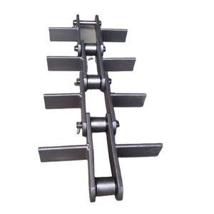 FU Series Conveyor <strong>Chain</strong> with Hook Scraper Conveyor <strong>Chain</strong> Sprocket with Heat Treatment <strong>Chains</strong> for Cement Factory Industry - Product Image 1