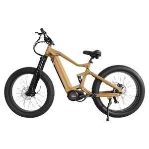 在美国非常受欢迎的全悬挂脂肪轮胎电动自行车1000w <span class=keywords><strong>ebike</strong></span>带中置驱动电机电动自行车