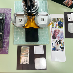 50MM Metall Best Web Button Software Maker Kit Abzeichen herstellungs maschine - Product Image 6