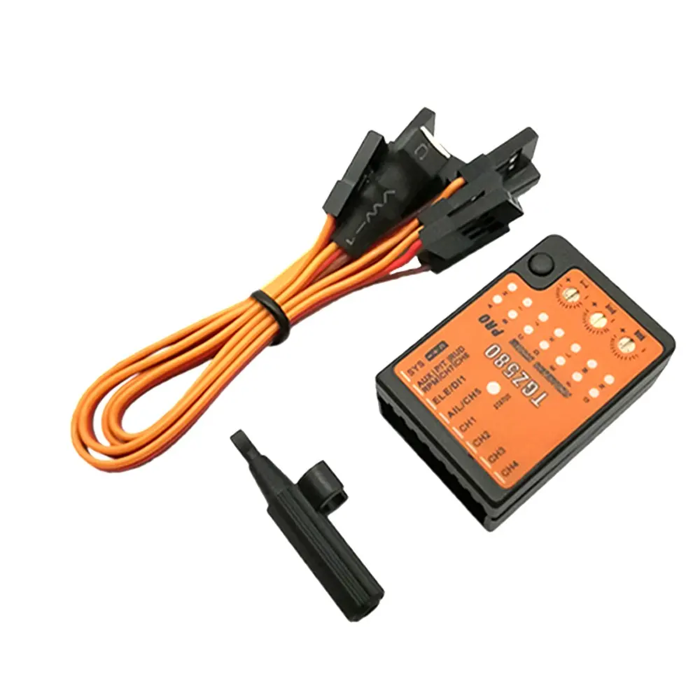 Nova TGZ580 3 Axis Gyro Sistema Flybarless Para MB PRO PLUS 4.20 T-REX etc 450 550 600 700 RC Helicóptero ALIGN TREX FBL DFC