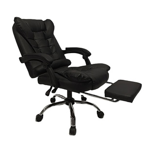 <strong>Custom</strong> Black Pro Gaming Chair with 360 Degree Swivel for Home Office Use Features <strong>Computer</strong> Gaming Gear and Footrest - Product Image 3