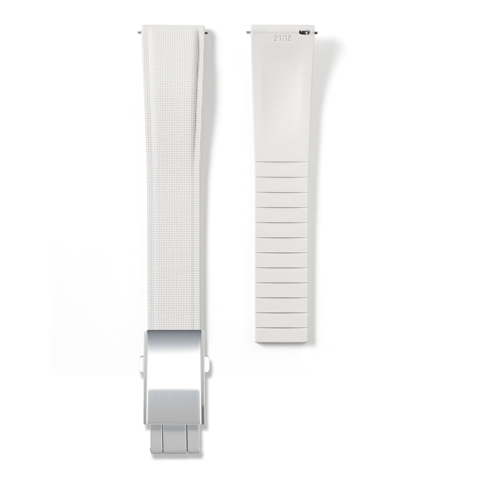 White+Silver Buckle