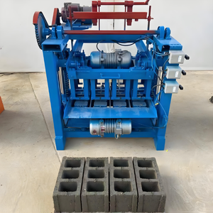 Tự động rỗng <span class=keywords><strong>paver</strong></span> hourdi gạch khối đúc máy với Lõi khuôn thành phần động cơ chế biến bê tông rung phương pháp - Product Image 1