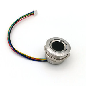 R503เครื่องสแกนเนอร์โมดูลสแกนลายนิ้วมือแบบคาปาซิทีฟ SH1.0-6Pin DC3.3V ไฟ LED แบบวงกลมวงแหวน RGB - Product Image 4