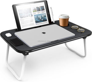 <strong>Lap</strong> Home Office Desks <strong>Computer</strong> Desks Laptop <strong>Table</strong> <strong>for</strong> Bed <strong>for</strong> Eating Writing <strong>for</strong> Adults Folding Foldable Wooden - Product Image 1