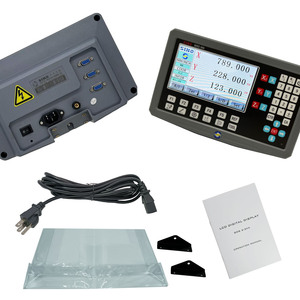 DRO SINO SDS 2-3VA Mill Kit lettura digitale vetro KA300 Encoder scala lineare per fresatrici, tornio, macinazione - Product Image 5