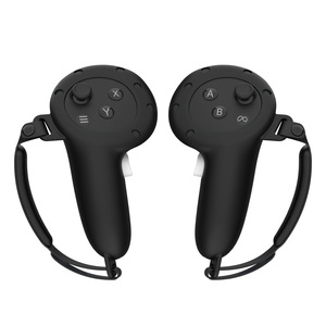 Hot Sale Silicone Protective Case for Meta <strong>Quest</strong> 3 VR Touch Controller Silicone Cover Skin Handle Grip VR Accessories - Product Image 2
