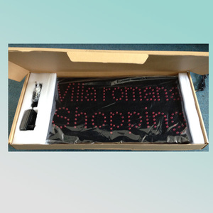 แผงป้ายไฟ LED ติดร้านได้7วันทำจาก60X30cm สว่างทันสมัย