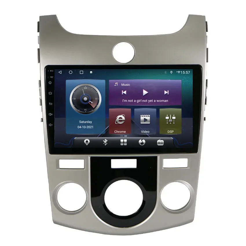 DSP 4G octa 8 Core para KIA Forte cerato radio de coche reproductor de DVD multimedia navegación GPS para coche Android auto radio estéreo WIFI