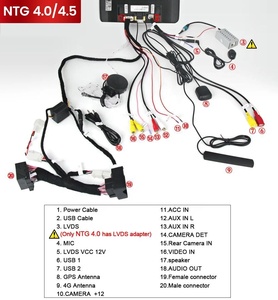Pemutar Video Multimedia Mobil Android untuk Mercedes Benz ML GL GLE <span class=keywords><strong>GLS</strong></span> W166 X166 2012-2019 Head Unit Auto Kamera 360 - Product Image 5