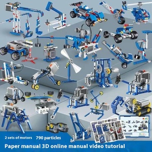 DIY Mechanical Gear <strong>Building</strong> <strong>Blocks</strong> Engineering Children's <strong>Science</strong> Educational STEM <strong>Building</strong> <strong>Block</strong> Kid Other Educational Toys - Product Image 5
