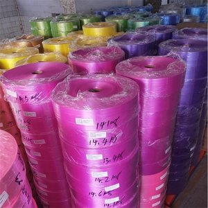 批发环保塑料分切巨型丝带卷圣诞切割材料大卷工厂丝带线轴 - Product Image 2