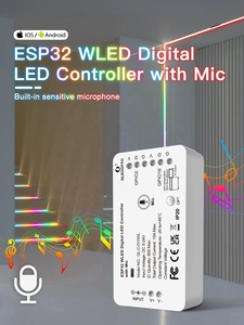 ESP8266 ESP32 WLED приложение Alexa WiFi 2812B 2811 6812 16703 DIY Smart RGB RGBW цифровой светодиодный контроллер для адресуемой цифровой ленты - Product Image 2