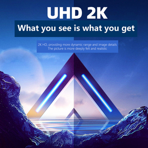 电视2合1转换器适配器2K UHD高质量电源扩展连接器，用于音频视频数据传输插头适配器，用于电视 - Product Image 5