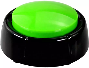 Caja de música personalizada con logotipo OEM, botón parlante para aula, botón de sonido programable, botón de sonido de juguete de peluche, anillos de rotura con luz - Product Image 2