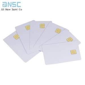 Offerta calda fornitura One-Stop componenti elettronici contatto Pvc bianco vuoto SLE4442/5542 Chip Smart Java Card con banda magnetica - Product Image 3
