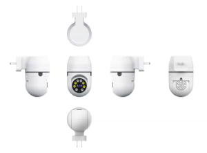 กล้องบ้านกล้อง wifi v380 พร้อมกล้องตรวจสอบเสียงสองทาง - Product Image 4