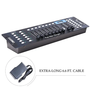 Nuovo effetto scenico Mini Dmx 192 Controller Stage Lighting Console per Bar Disco - Product Image 1