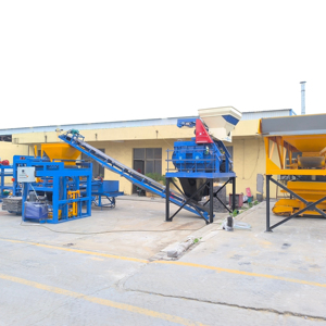 QT 10-15 Large <strong>Automatic</strong> Concrete <strong>Block</strong> <strong>Machine</strong> Production <strong>Line</strong> Is Suitable for <strong>Building</strong> Factories - Product Image 2