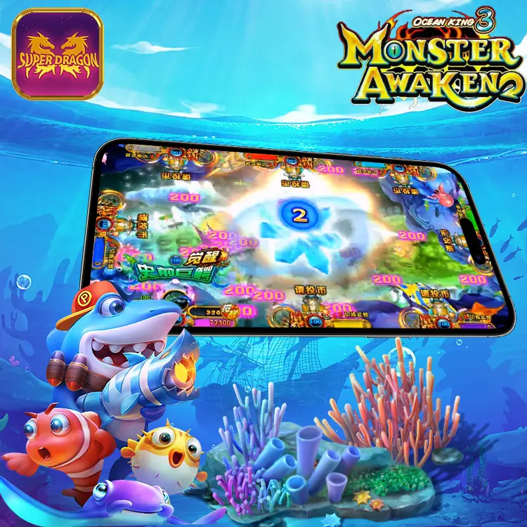 Arcade Game Fish Game Machine ALIEN VS LION STRIKE Buffalo Thunder Leopard Strike Arcade Fishing Game Machine