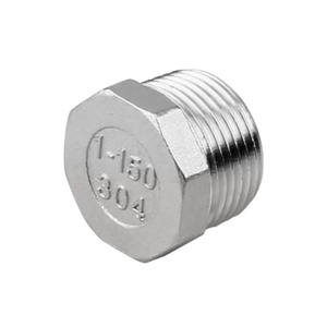 OEMおよびODMステンレス钢六角プラグ1/4 "-4" 水配管パイプ継手用ねじ式エンドキャップ - Product Image 5