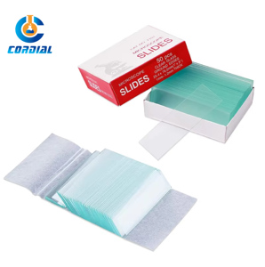 Cordial Ground Edge Cut Preparado Portaobjetos de microscopio para uso médico - Product Image 3