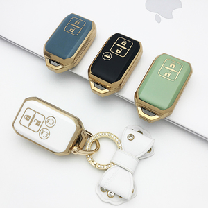 2 Buttons TPU <strong>Key</strong> Fob Cover <strong>for</strong> Suzuki Swift 2017 2018 Wagon R Car Accessories Smart Remote Auto <strong>Key</strong> Case - Product Image 1