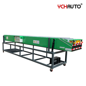 Camión contenedor Carga Descarga Transportadores de correa flexible Transportador de rodillos telescópico motorizado para caja de cartón - Product Image 5