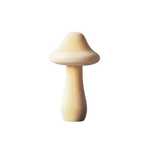 Manufacturer Unfinished Wood Mushroom Craft Kits Arts Natural Wooden Painting Products Supplier Wholesale Wood Crafts Christmas