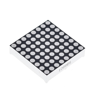 8x8 8 8*8 Mini Dot Matrix Display a LED rosso anodo comune tubo digitale a 16 pin 20mm x 20mm Kit elettronico da 1.9mm - Product Image 1