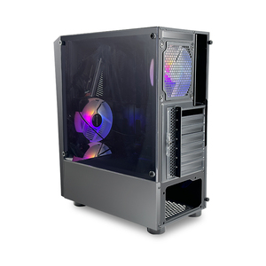 ManmuアルミニウムコンピューターPcゲーミングケースホワイトM AtxPcケースゲーミングコンピューターケース & タワー - Product Image 4