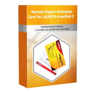 Lancio X-431 licenza della scheda di attivazione della funzione di diagnosi Super remota SmartLink C (per gli utenti di Times Card) per 3 volte - Product Image 1
