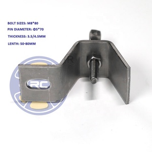 Acciaio inossidabile SS304 marmo angolo pietra sistema di fissaggio staffe di tipo Z - Product Image 3