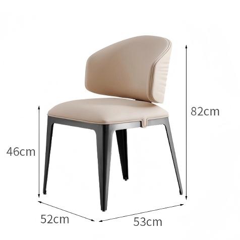 Black titanium feet beige