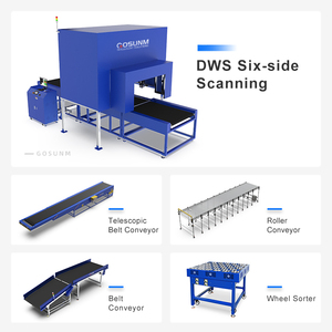 Advanced DWS <strong>System</strong> with Telescopic Belt Conveyor High-Speed Weighing Sorting &amp; Dimensioning Logistics Automation - Product Image 2