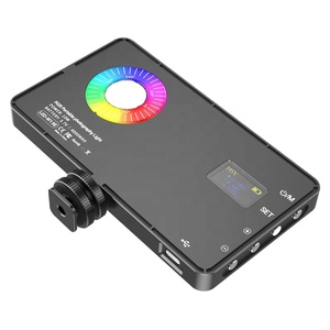 Tam renk ayarı 10w rgb led canlı video dolgu ışığı farklı modları led dolum ışık masa mini fotoğraf ışığı - Product Image 4