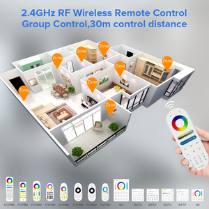 Zigbee 3,0 Wi-Fi 2,4 ГГц светодиодный контроллер 5 в 1 совместим с H-ue Bridge Tuya Dual Mode Gateway Smart Things Alexa