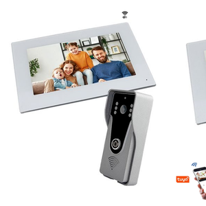 Intercomunicador con 4 cables y desbloqueo remoto del videoportero sistema de intercomunicación wifi para Control remoto móvil - Product Image 1
