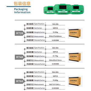 SUNEX Regulador 12V 24V USB LCD Inteligente 10A 20A 30A 40A 60A Panel de Batería PWM Controlador de Carga Solar - Product Image 5