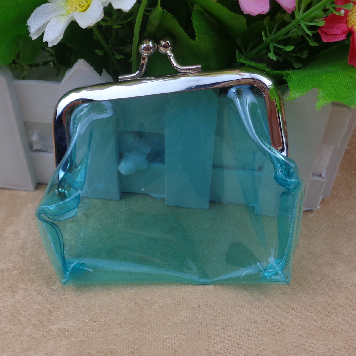 Bleu transparent