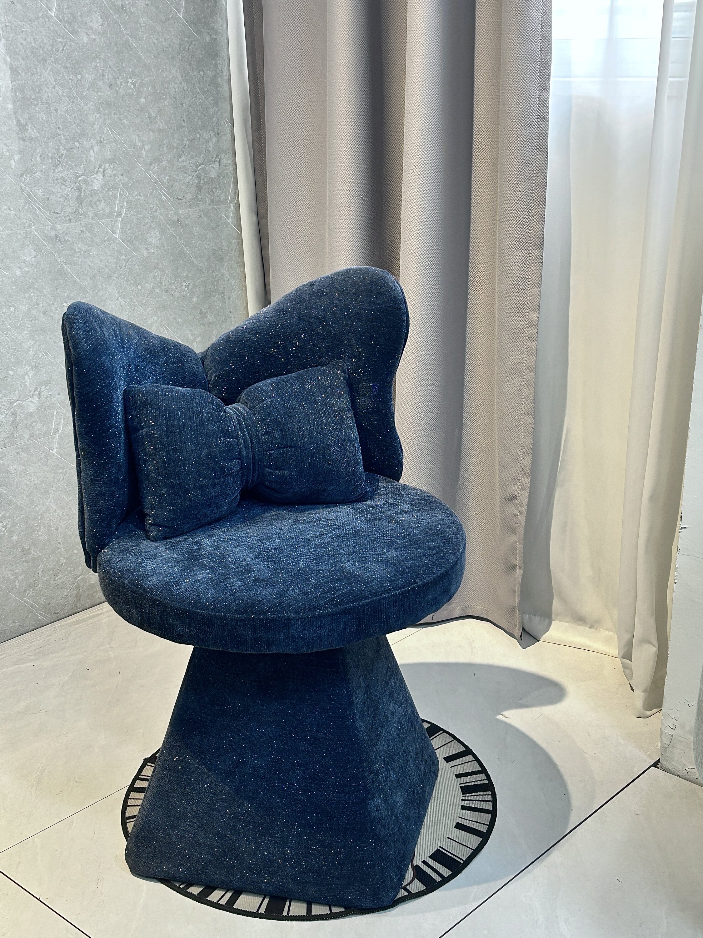haze blue-360 rotation-no pillow