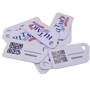 Custom <strong>QR</strong> <strong>Code</strong> Smart Card Nfc Key Fob Nfc Key Mini Card Nfc Key Tag for Loyalty - Product Image 1