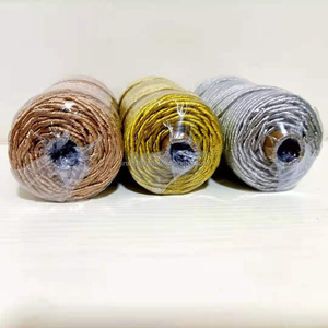 Embellishment Decorative Metallic <strong>String</strong> Cord 3mm Gold Silver Bronze 3mm Metallic Macrame <strong>String</strong> - Product Image 3