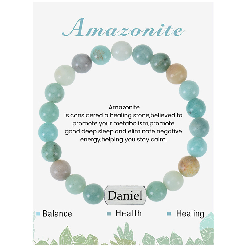 Pulsera de Amazonita Verde