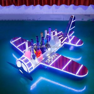 Accessori per bottiglie dimostrative per aerei da discoteca dispositivo di visualizzazione per bottiglie di servizio per vino - Product Image 2