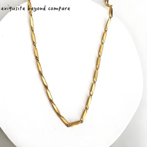 Fashion Stainless Steel De Acero Inoxidable Hiphop Waterproof <strong>Chain</strong> Necklace Geometric Rhombus Charm Pendant <strong>Chain</strong> for Women Men - Product Image 3