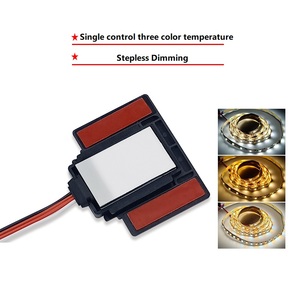 12V 5A 60w单键发光二极管镜智能化妆浴室镜调光触摸传感器开关 - Product Image 6