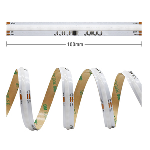 Rainbow Dream Color Smart Digital RGB Flexible COB <strong>LED</strong> Strip Light DC 24V 420Chips/m RGBIC Pixel COB Addressable Strips - Product Image 3