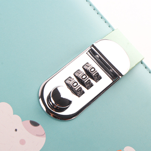 Jovesun High Quality Vintage Organizer <strong>Notebook</strong> Password Lock Embossed Logo Planner <strong>Code</strong> Book for Writing Secret