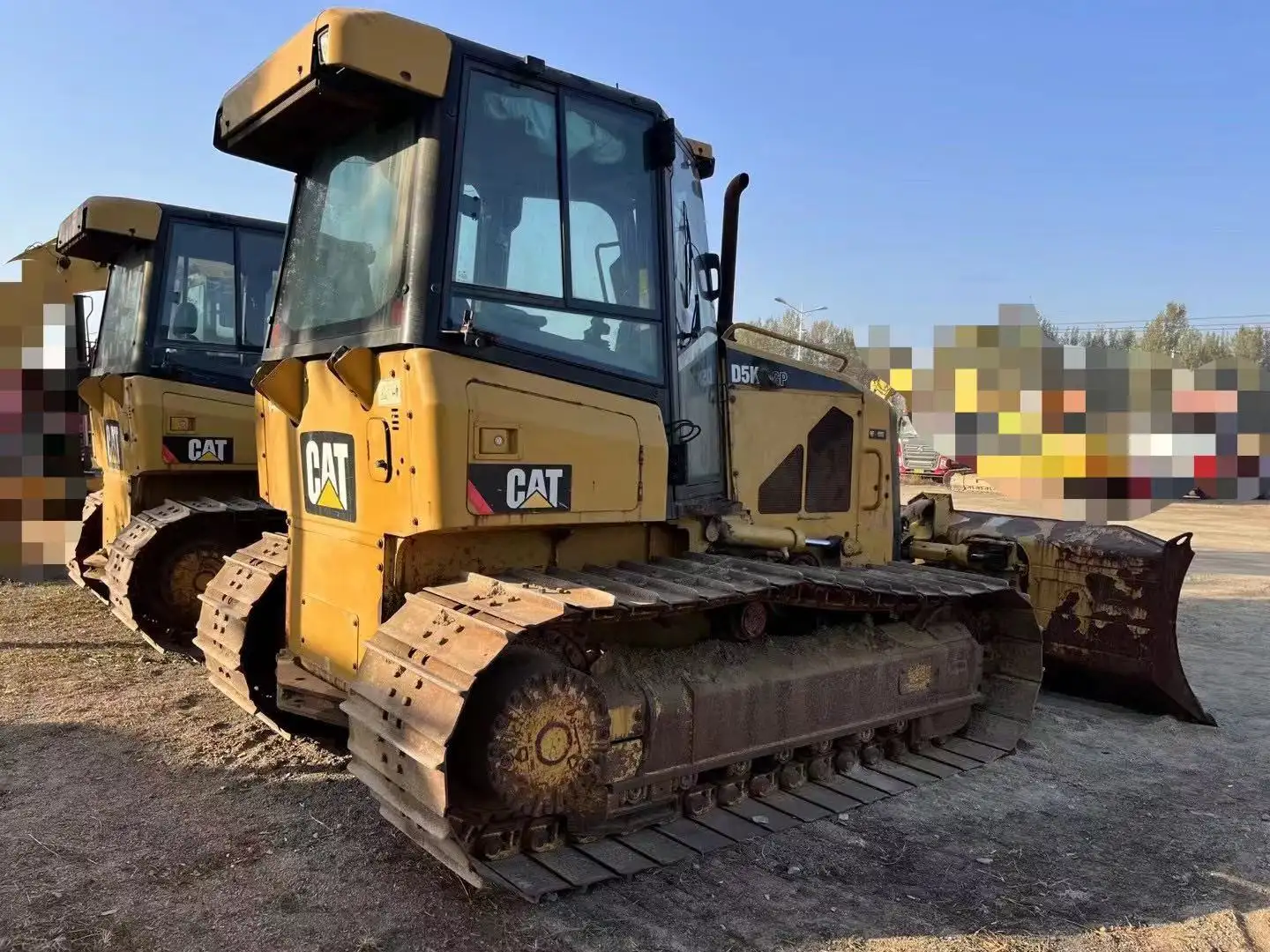 Sortie d'usine multifonction d'occasion 9 tonnes Cat D5K Bulldozer utilisé MIni Bulldozer Machine sur chenilles